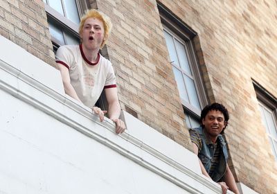 Brody Grant and Sky Lakota-Lynch of "The Outsiders"  Photo