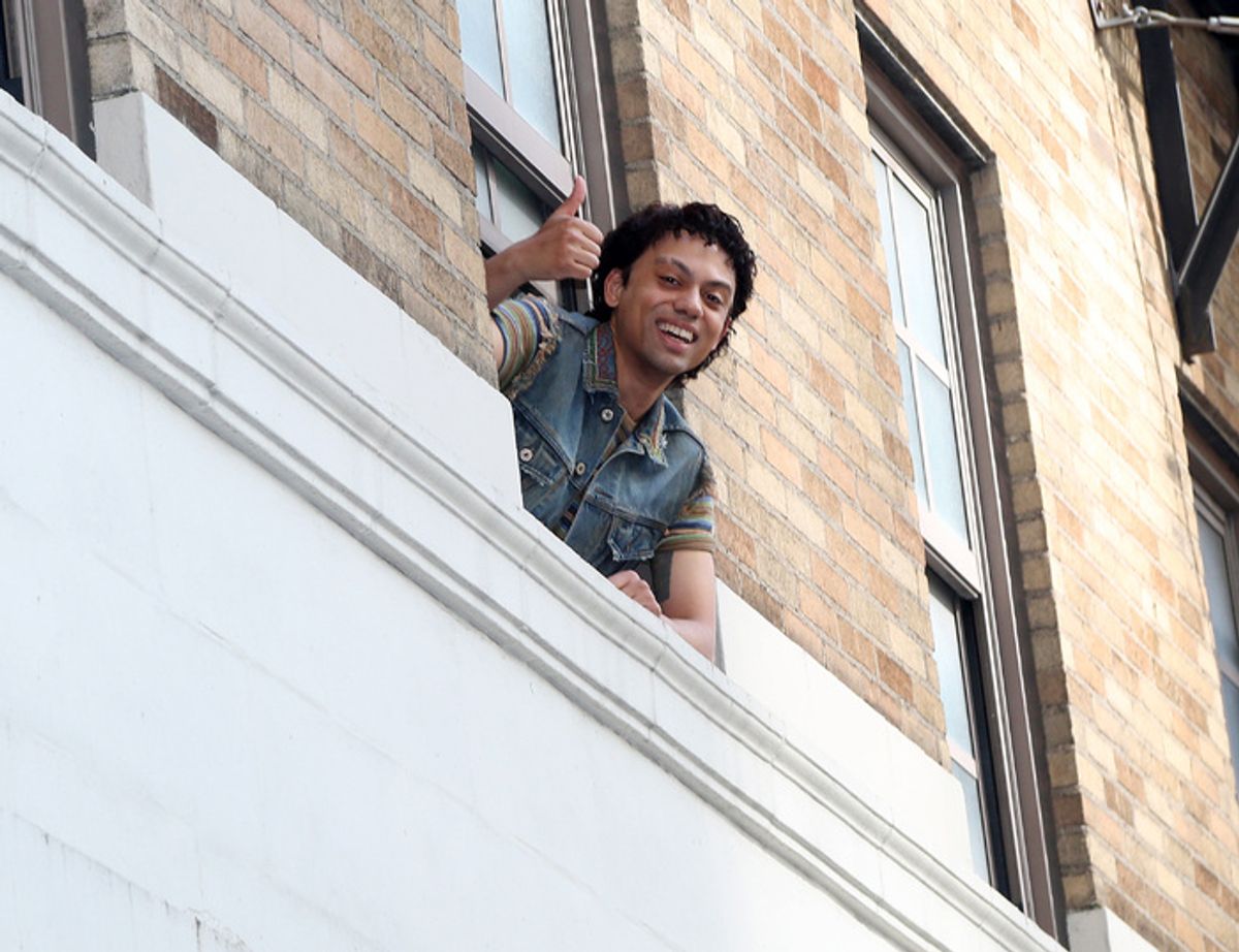 Sky Lakota-Lynch of 'The Outsiders'  at 