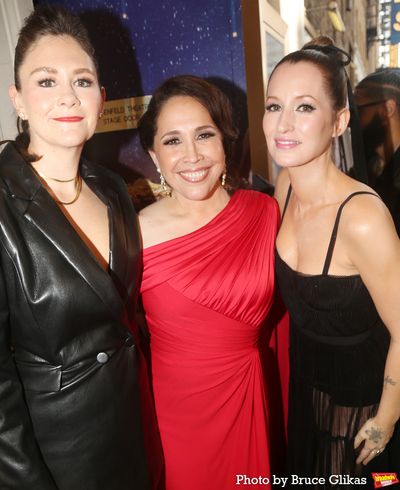 Book Writer Bekah Brunstetter, Andrea Burns and Composer Ingrid Michaelson Photo