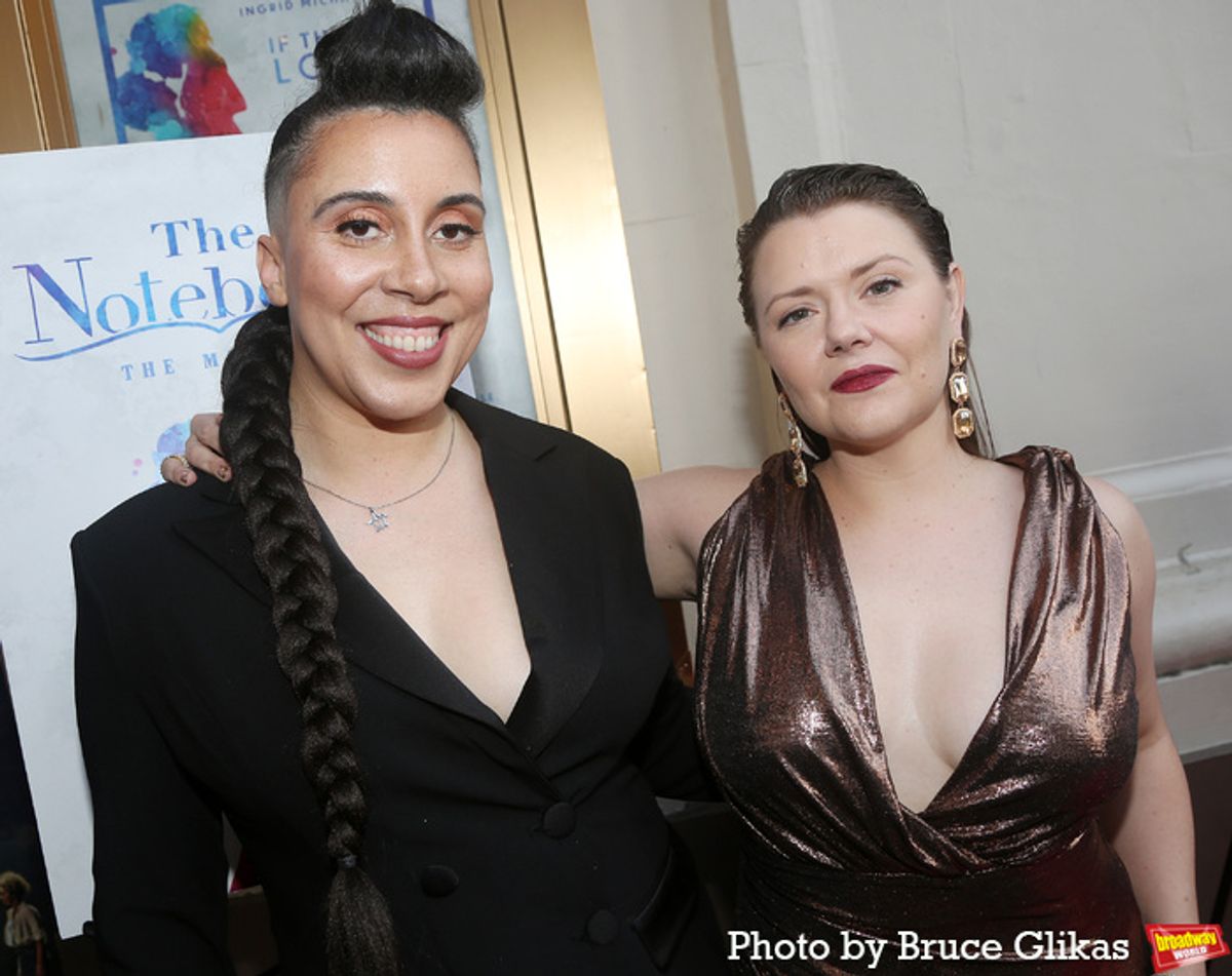 Associate Choreographer Emily Madigan and Choreographer Katie Spelman at 