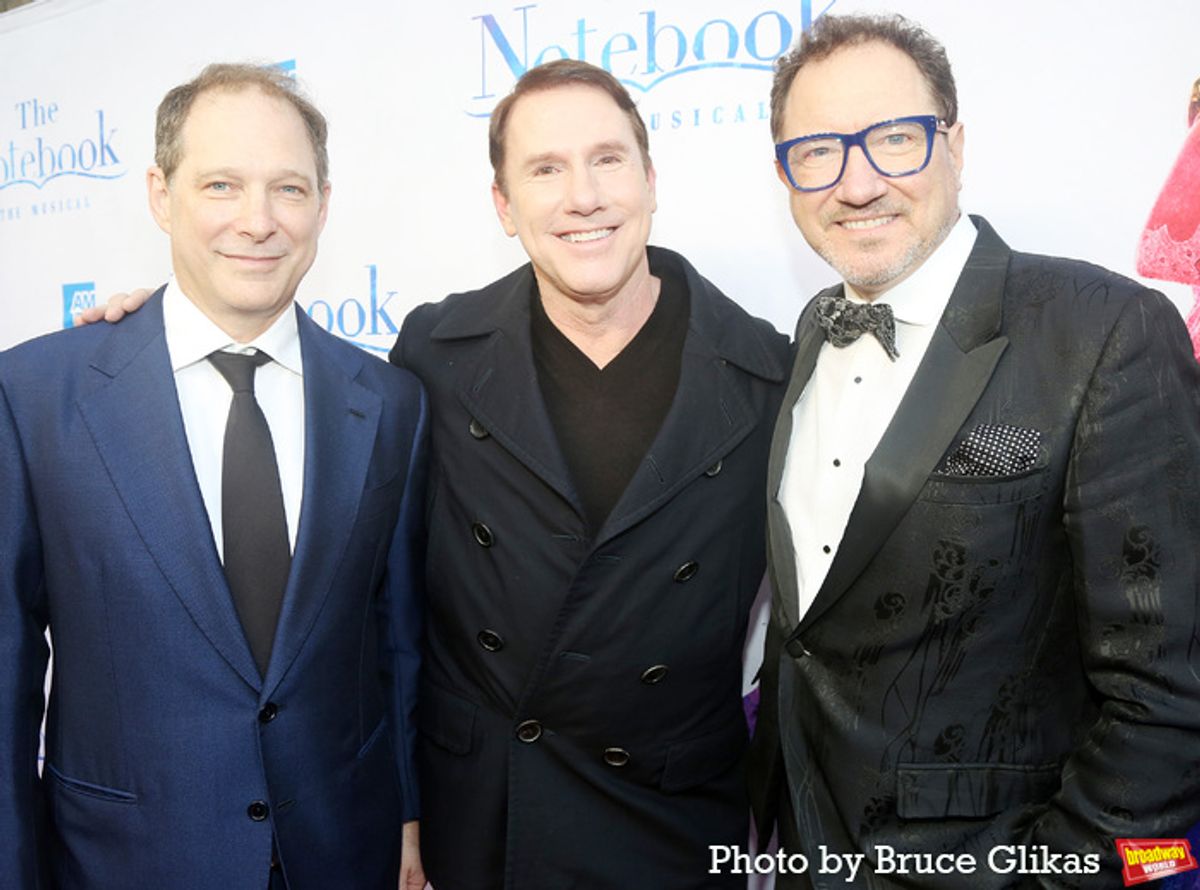 Producer Kurt Deutsch, Film Writer Nicholas Sparks and Producer Kevin McCollum at 