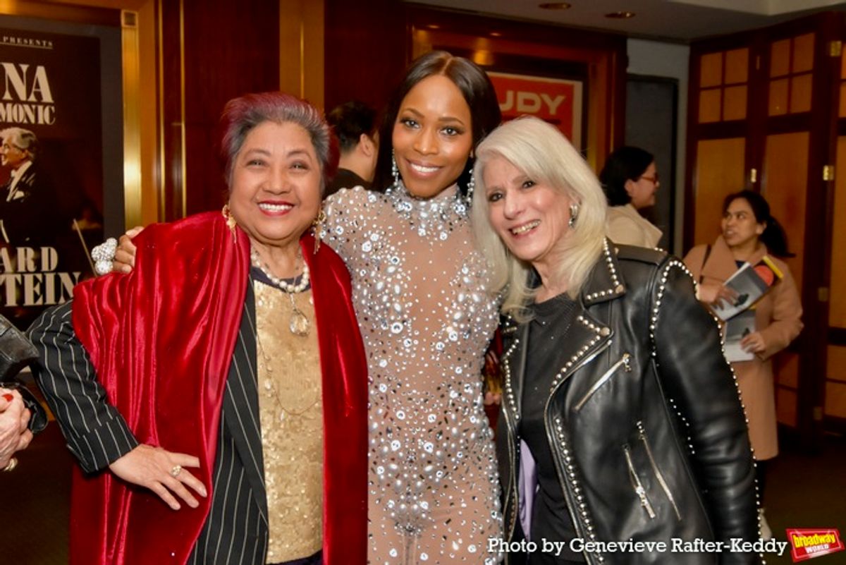 Dr. Thelma M. Reyes,. Valise LeKae and Jamie deRoy at 