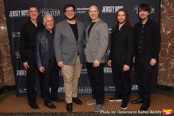 Tonight's Band-Music Director Benjamin Stayner  with Brian Sweeney, Bob Dalpiaz, Joel Photo