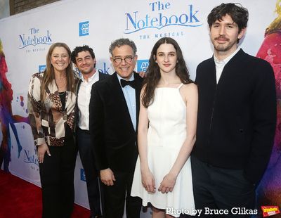 Camryn Manheim, David Rossler, Director Michael Greif, Hannah Finamore- Rossler and E Photo