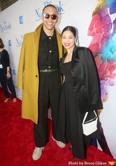 Callum Francis and Eva Noblezada Photo