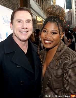 Nicholas Sparks and Dominique Fishback @ BroadwayWorld Nicholas Sparks and Dominique Fishback Photo