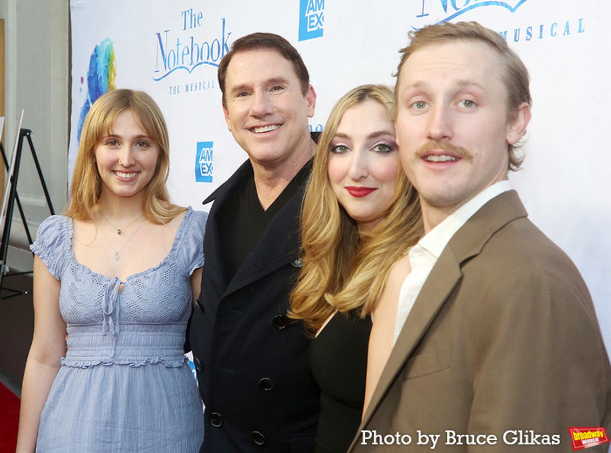 Lexie Sparks, Nicholas Sparks, Savannah Sparks and Landon Sparks at 