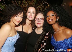 Jordan Tyson, Composer Ingrid Michaelson, Maryann Plunkett and Joy Woods Photo