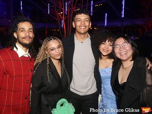 Jordan Tyson and Family Photo