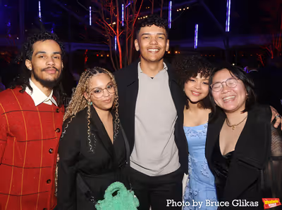 Jordan Tyson and Family Photo
