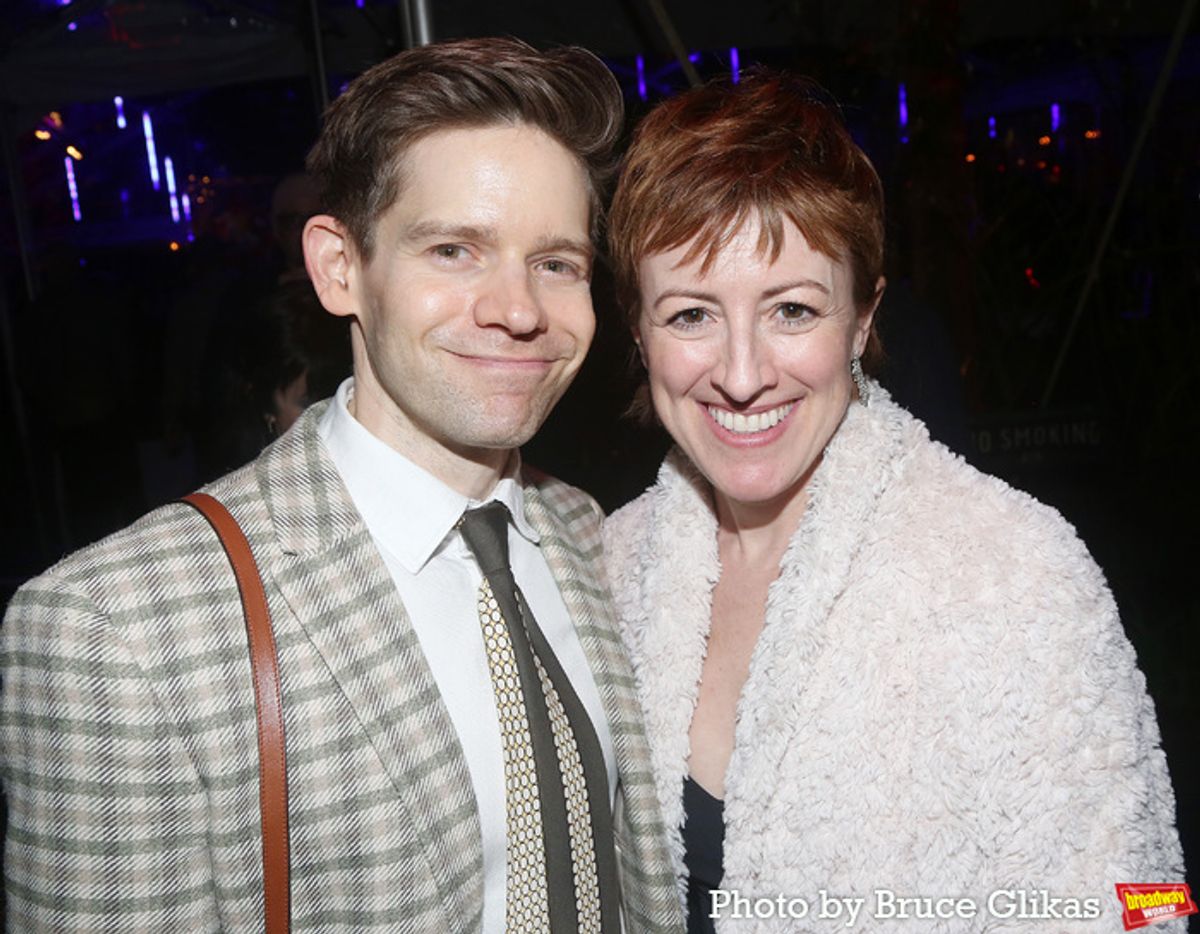 Andrew Keenan-Bolger and Kate Wetherhead at 
