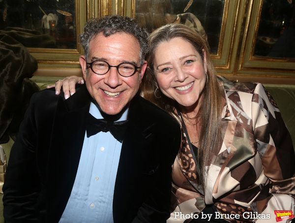 Director Michael Greif and Camryn Manheim  Photo