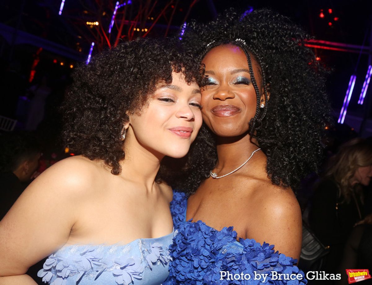 Jordan Tyson and Joy Woods at 