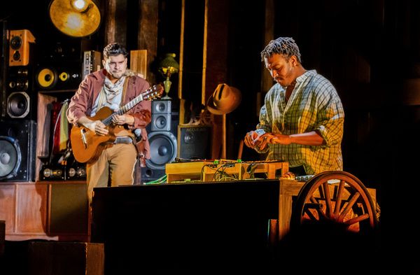 Photos: First Look at Brian Quijada and Nygel D. Robinson in the World Premiere of MEXODUS at Baltimore Center Stage  Image