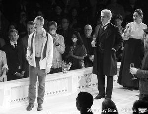 Jeremy Strong, Michael Imperioli and Victoria Pedretti @ BroadwayWorld Jeremy Strong, Michael Imperioli and Victoria Pedretti Photo