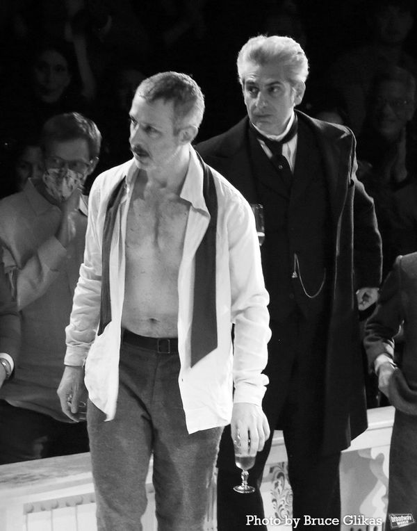 Jeremy Strong and Michael Imperioli  Photo