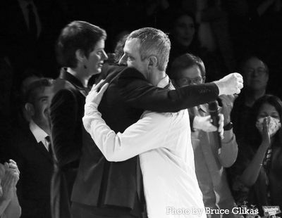 Amy Herzog, Sam Gold and Jeremy Strong Photo