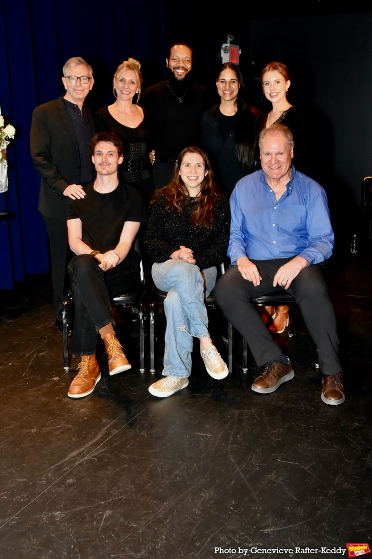 Arnie Burton, Tina Benko, Jason Veasey, Fareeda Pasha, Katherine Romans, Robert E;ojah Sollman, Lily Kanter Riopelle (Direktor) and Jay O Sanders at 