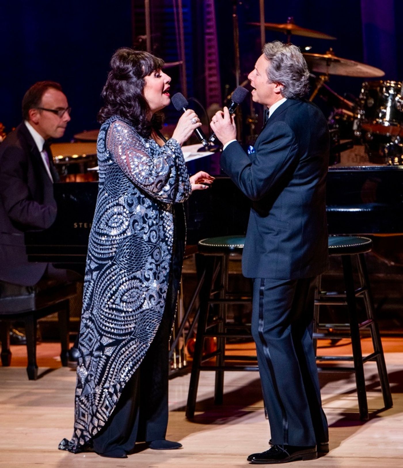 Photos: David Lawrence and Debbie Gravitte Perform A TOAST TO STEVE & EYDIE  Image