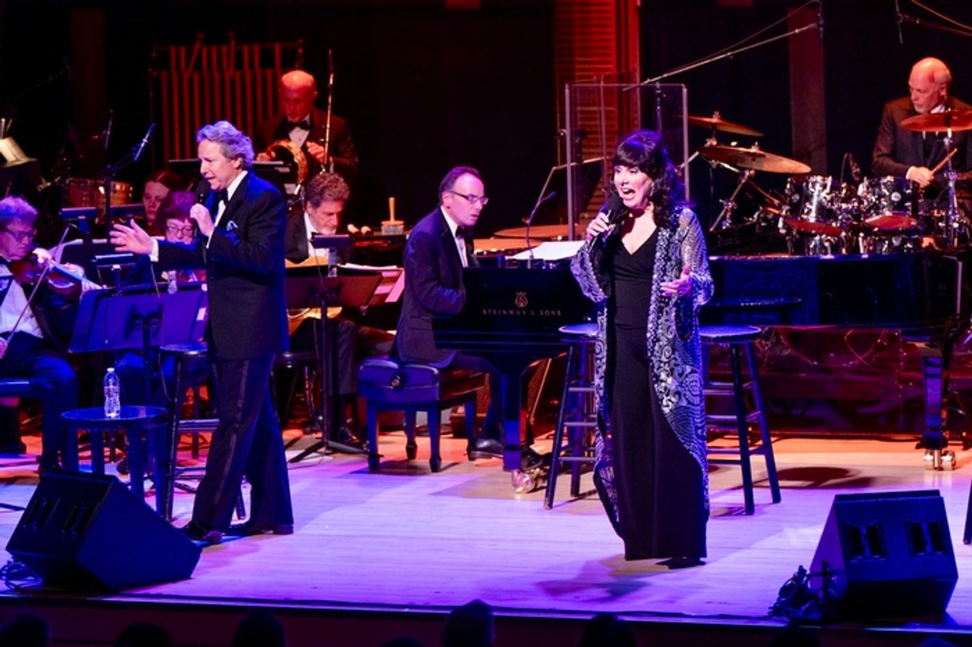 Photos: David Lawrence and Debbie Gravitte Perform A TOAST TO STEVE & EYDIE  Image