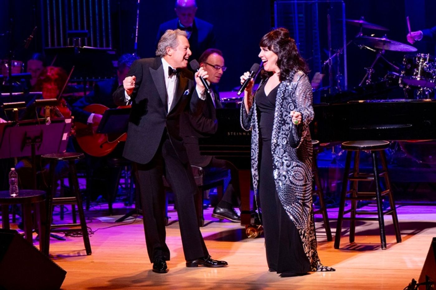 Photos: David Lawrence and Debbie Gravitte Perform A TOAST TO STEVE & EYDIE  Image