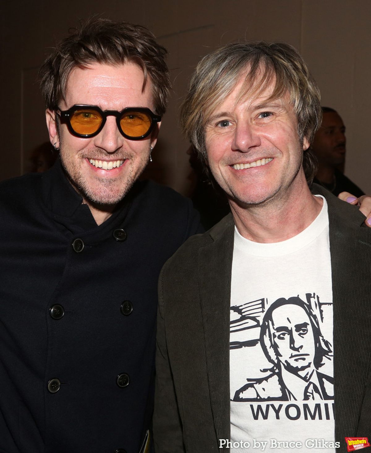 Dan Stevens and Josh Hamilton at 