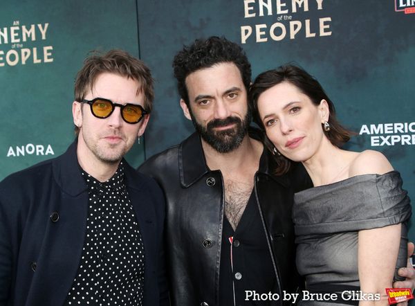 Dan Stevens, Morgan Spector and Rebecca Hall  Photo