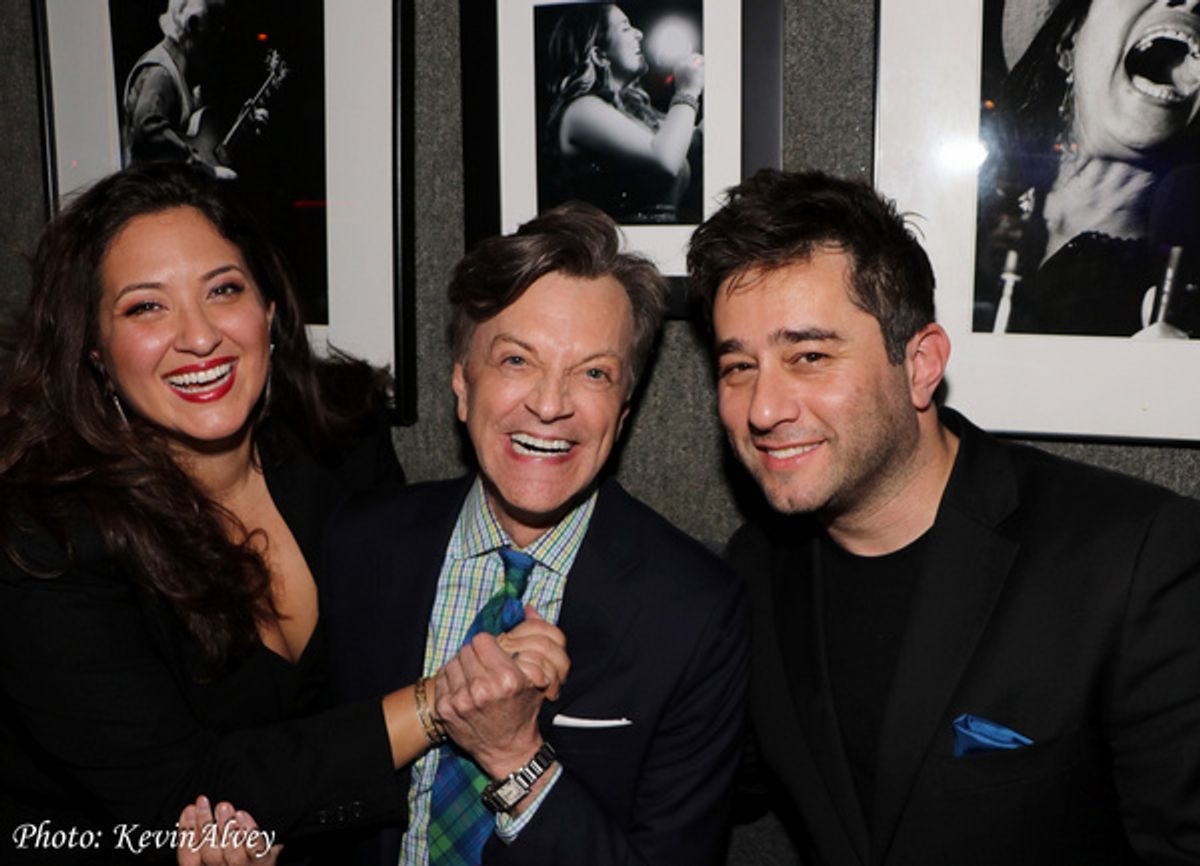 Nicole Zuraitis, Jim Caruso, Matt Baker at 