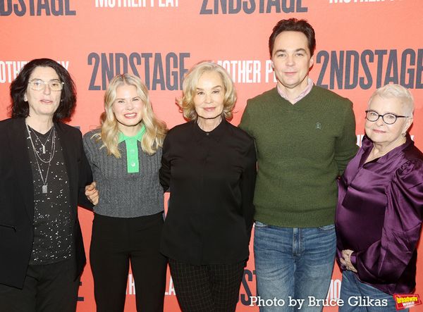 Director Tina Landau, Celia Keenan-Bolger, Jessica Lange, Jim Parsons and Playwright  Photo