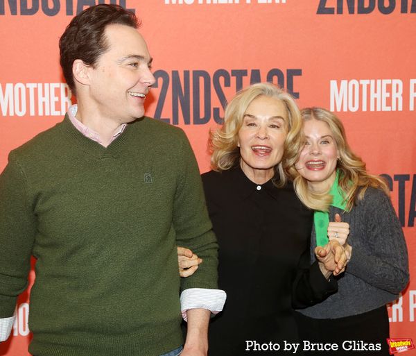 Jim Parsons, Jessica Lange and Celia Keenan-Bolger  Photo