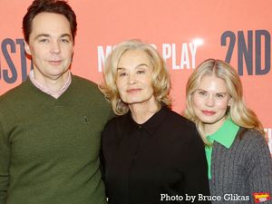 Jim Parsons, Jessica Lange and Celia Keenan-Bolger  Photo