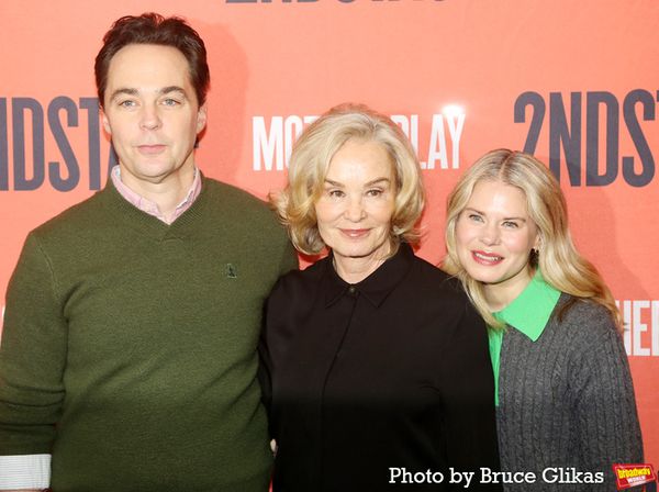 Jim Parsons, Jessica Lange and Celia Keenan-Bolger  Photo