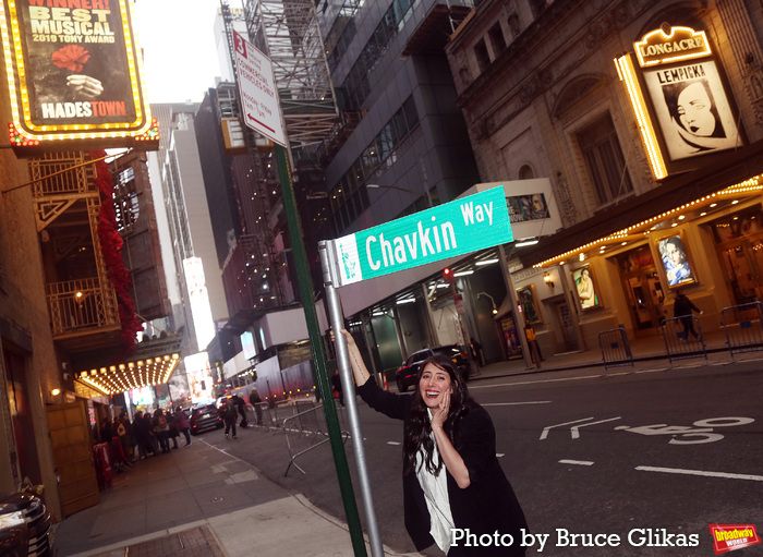 Photos: 48th Street is Renamed Chavkin Way For Rachel Chavkin — photo 1 of 31
