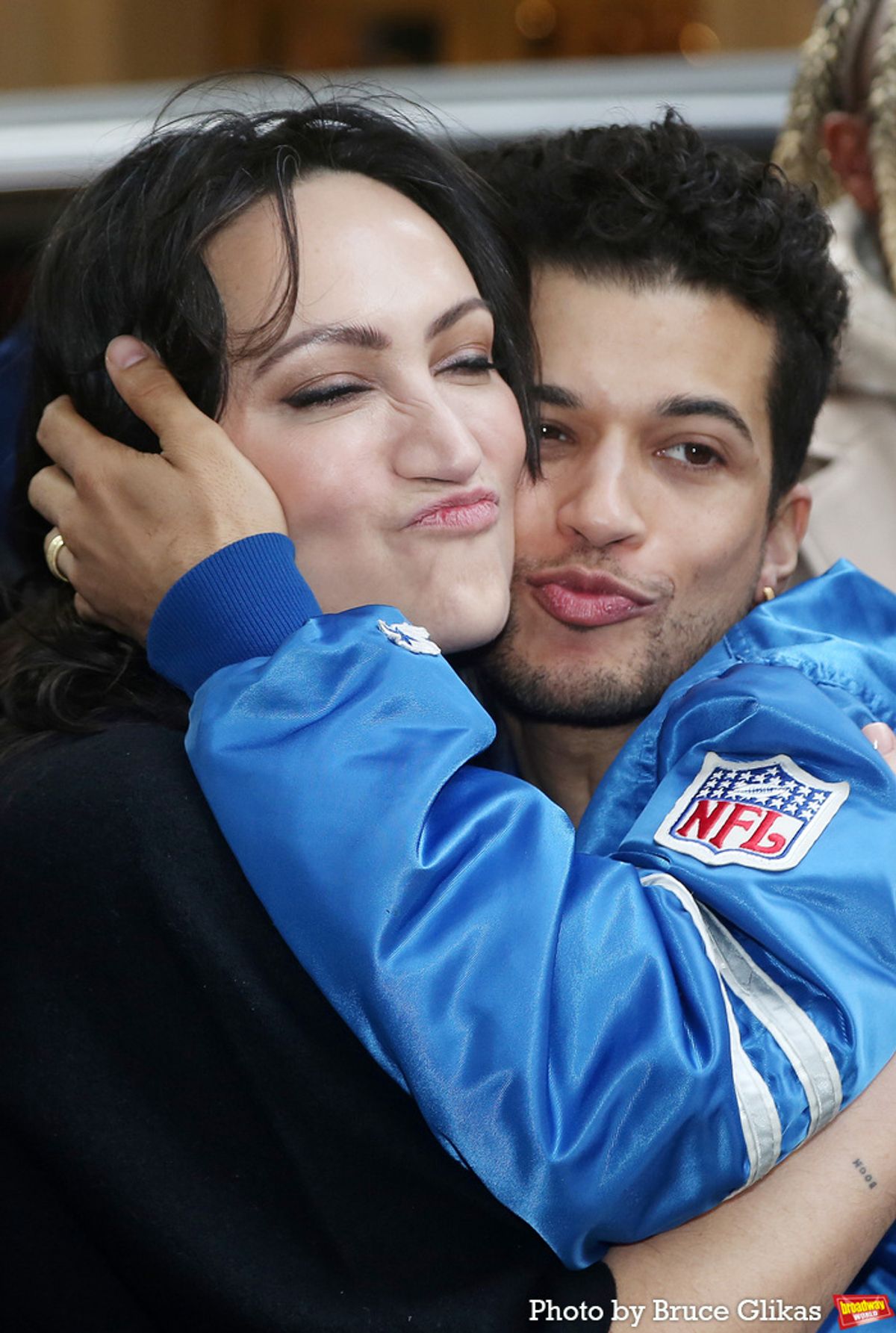 Eden Espinosa and Jordan Fisher at 