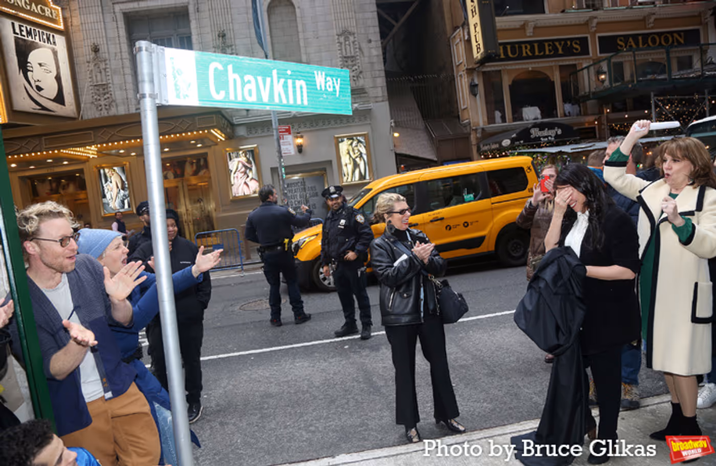Photos: 48th Street is Renamed Chavkin Way For Rachel Chavkin  Image