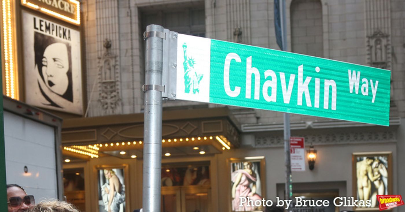 Photos: 48th Street is Renamed Chavkin Way For Rachel Chavkin  Image
