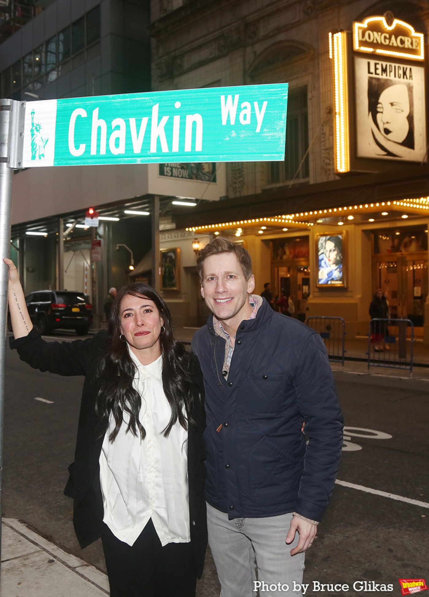Photos: 48th Street is Renamed Chavkin Way For Rachel Chavkin  Image