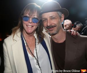 Jane Rosenthal and Jeremy Strong Photo