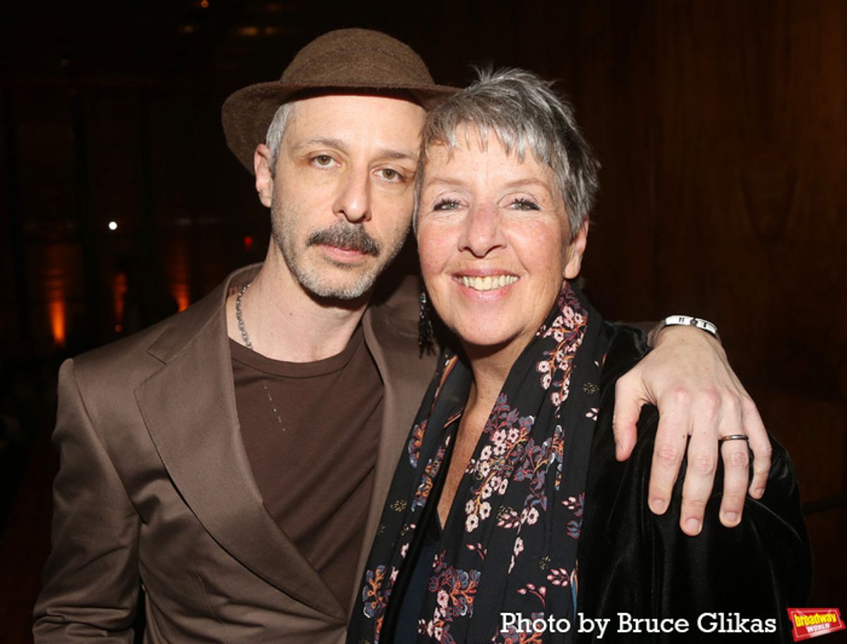 Jeremy Strong and Maureen Strong at 