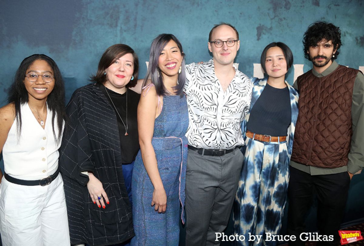 Props Gabriella Irving, Lighting Design Isabella Byrd, Assistant Costume Designer Johanna Pan, Props Noah Mease, DOTS Kimmie Nishikawa and DOTS Santiago Orjuela-Laverde at 