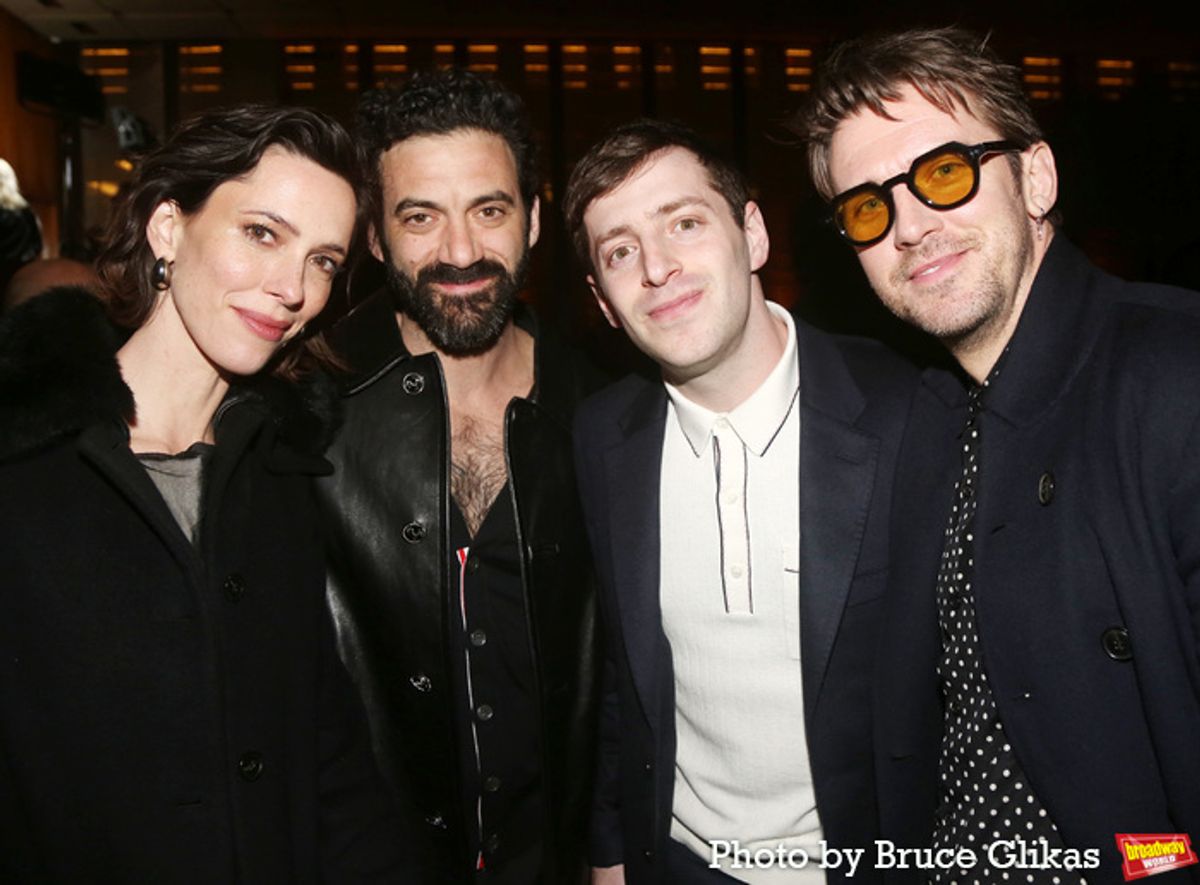 Rebecca Hall, Morgan Spector, Alex Edelman and Dan Stevens at 