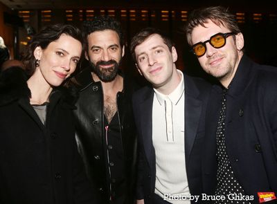 Rebecca Hall, Morgan Spector, Alex Edelman and Dan Stevens Photo