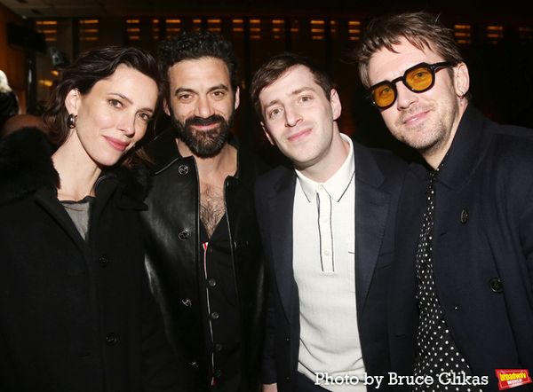 Rebecca Hall, Morgan Spector, Alex Edelman and Dan Stevens Photo
