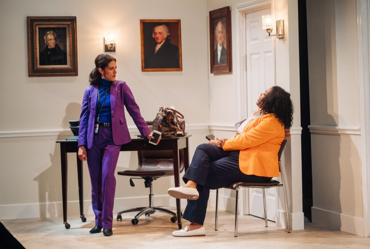 Review: POTUS: OR, BEHIND EVERY GREAT DUMBASS ARE SEVEN WOMEN TRYING TO KEEP HIM ALIVE at Stage West Theatre  Image