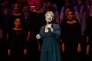 Patti LuPone and YPC Choristers Photo