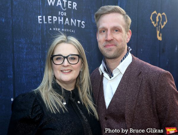 Co-Choreographer/Circus Designer Shana Carroll and Co-Choreographer Jesse Robb
 Photo
