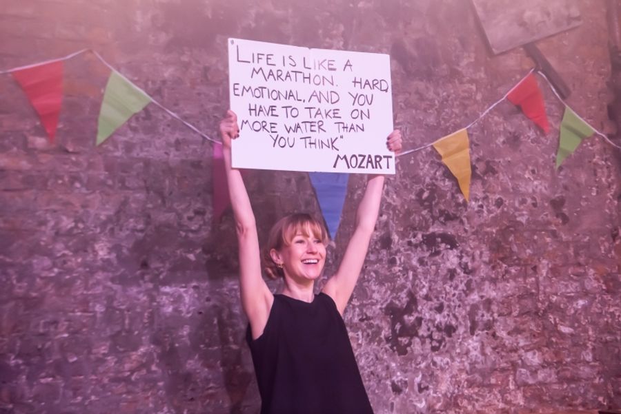 Guest Blog: 'Funny Things Happen Even on the Worst Days': Writer and Performer Katie Arnstein on Finding the Funny in Tragedy in THE LONG RUN Image