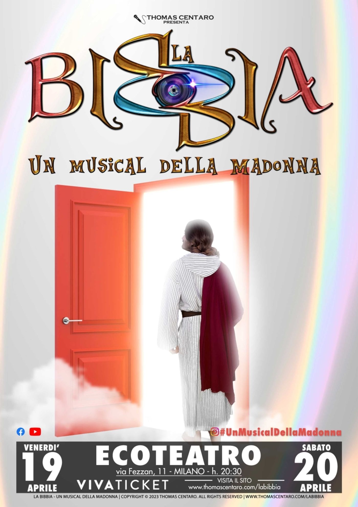 Previews: LA BIBBIA - UN MUSICAL DELLA MADONNA at EcoTeatro Di Milano  Image