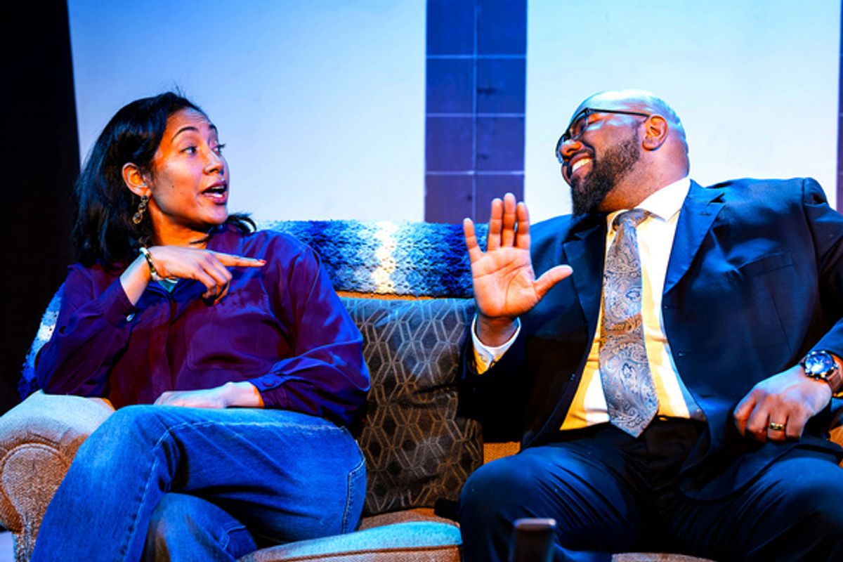 Jonathan Jones and Yolanda Davis  at 