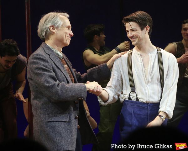 Gregg Edelman and Grant Gustin Photo